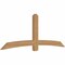 Ekena Millwork Bellingham Timber Gable Bracket, Western Red Cedar, 96"W x 36"H x 3 1/2"D x 5 1/2"F, 9/12 Pitch GBW096X36X0406BEL00SWR - alternate 3